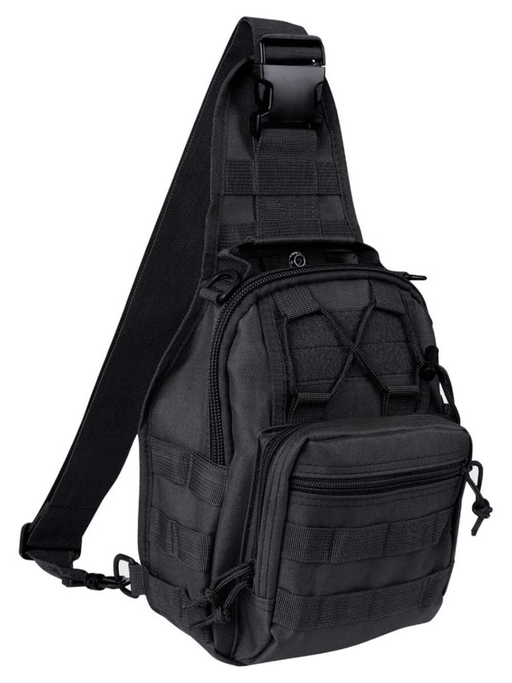 Waterproof Tactical Sling Backpack Crossbody Military Daypack Oxford Nylon